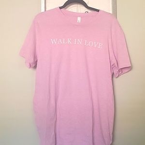 Women's Graphic Faith  Tee Size L